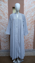 White Dotted Abaya for Grils - Sana Cloth House